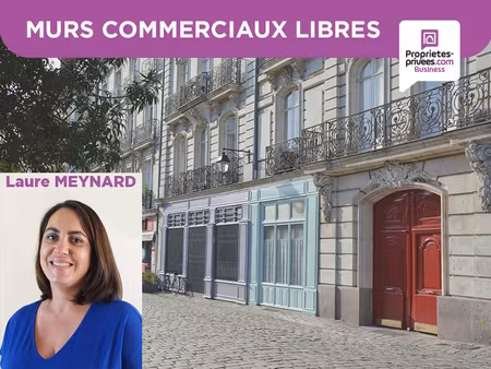 saint brieuc - murs commerciaux libres  local commercial 55 m²