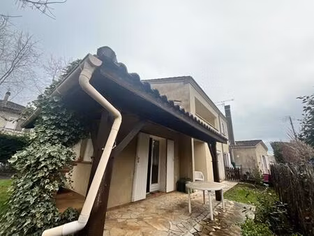 maison mitoyenne 3 chambres  jardin de 310 m2