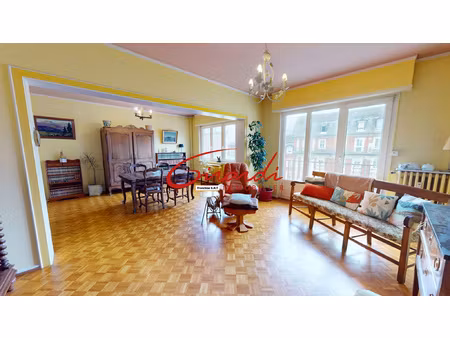 mulhouse hyper centre  appartement 129m2avec balcons et gar