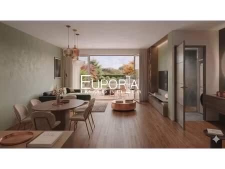 sathonay-camp – appartement 2 pièces avec jardin – 49 m²