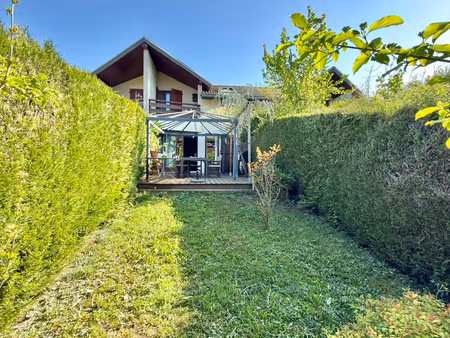 prévessin mones 01280  maison mitoyenne 115m2 avec garage  j