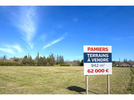 achat terrain 942m² pamiers 09100