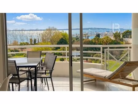 appartement 3 pièces avec vue mer à antibes