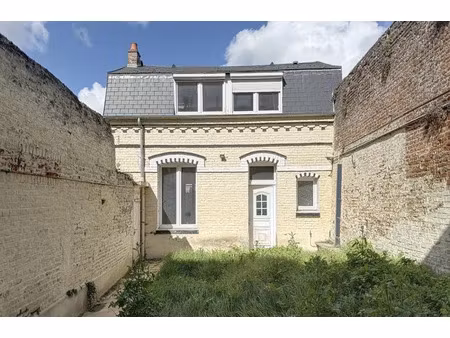 vente maison 4 pièces 62 m² à le cateau-cambrésis (59360)  52 900 €