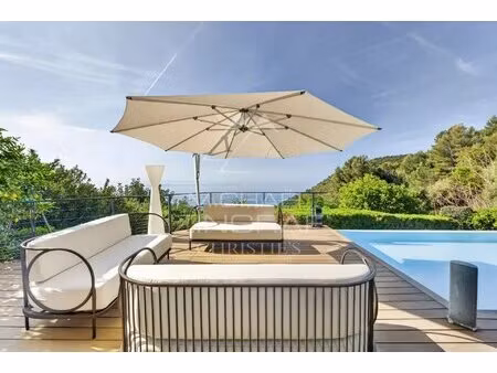 magnifique villa contemporaine à louer vue mer imprenable proche monaco - mzilosj2250