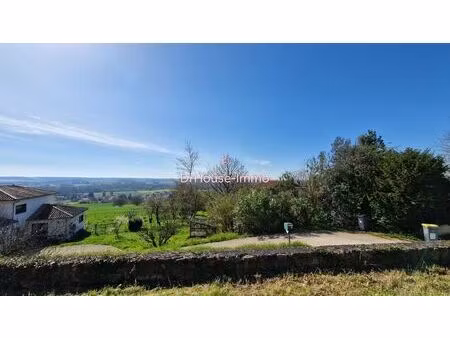 magnifique terrain avec vue imprenable !