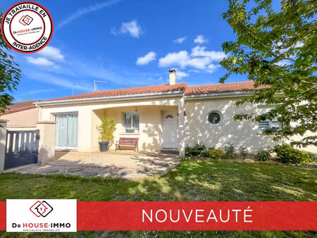 pavillon de plain-pied en parfait état - cœur d'antran