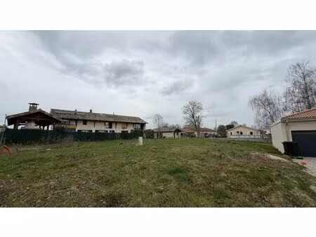 achat terrain 600m² st nizier le desert 01320