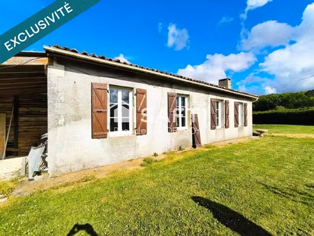 vente maison 6 pièces 137 m² à tugéras-saint-maurice (17130)  145 000 €