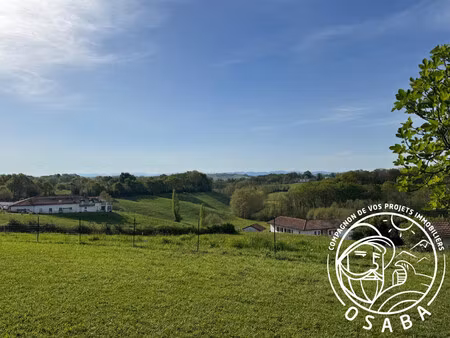 achat terrain 650m² urt 64240