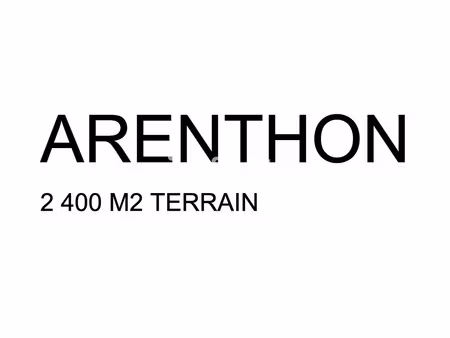 terrain - 2400 m²