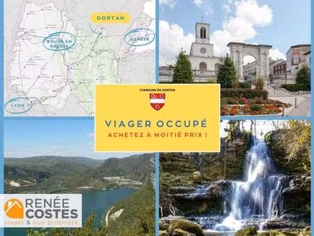 viager occupé - h69 ans - dortan (01590)