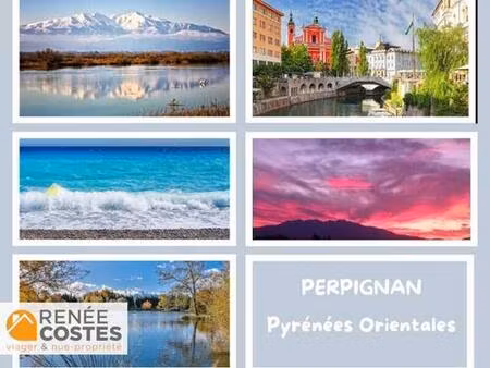 vente en nue propriété - f86 ans - perpignan (66000)