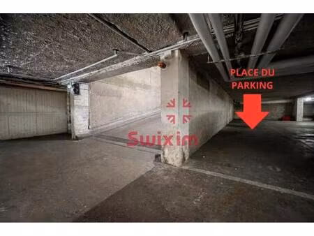 parking au -1 proche de la sortie