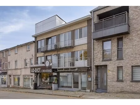 te koop: duplex-appartement (3slpks) met kantoorruimte of handelsruimte op topligging in g