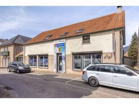 te koop: woning met handelsruimte en appartement in eksel!