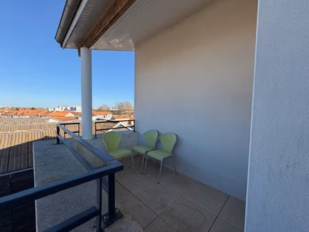 quartier la pallice - type 4 avec terrasses  garage et stati