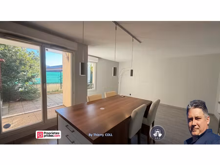 rare sur le secteur appartement t3 en rez-de-jardin avec extérieurs & garage saint-priest