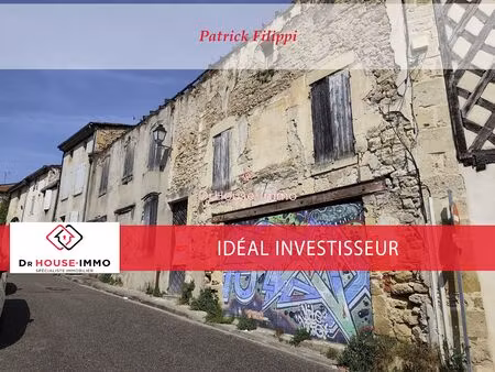 immeuble à réhabiliter entièrement fort potentiel idéal investisseur ou projet locatif