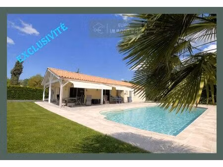 maison contemporaine avec piscine -4 chambres