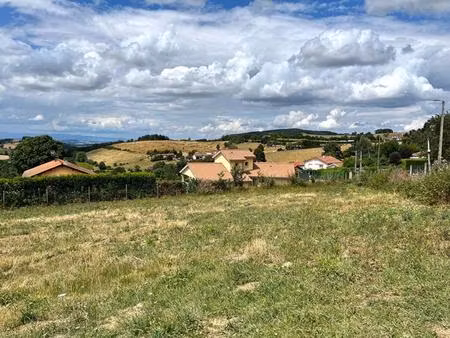 terrain viabiilisé avec vue de 865 m²