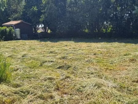 terrain saint benoist sur mer 542 m2