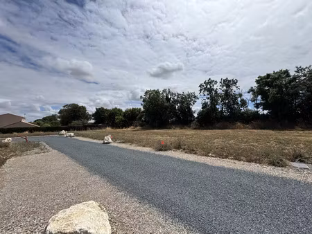 vente terrain villedoux 17230 - 86200 € - surface privée