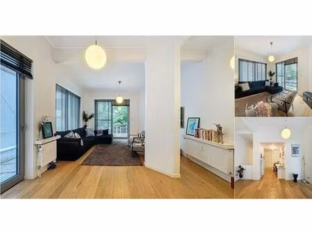 duplex à louer avec terrasse et jardin   ixelles (vbe13073)