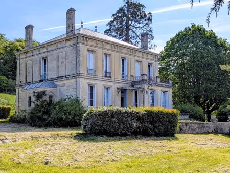 vente château 9 pièces 230 m² à lestiac-sur-garonne (33550)  768 750 €