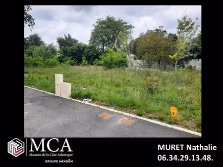 vente terrain 600 m² biganos (33380)