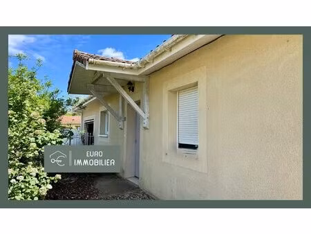 sore - maison mitoyenne par le garage - 100m2 - 3 chambres - lan