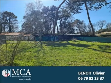 terrain à bâtir à les mathes (17570)