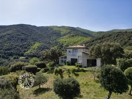 laroque des albères - superbe mas avec vue fantastique sur la plaine du roussillon
