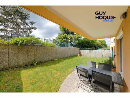 appartement f3 (74 m²) à vendre à combs la ville _ en rez-de-jardin