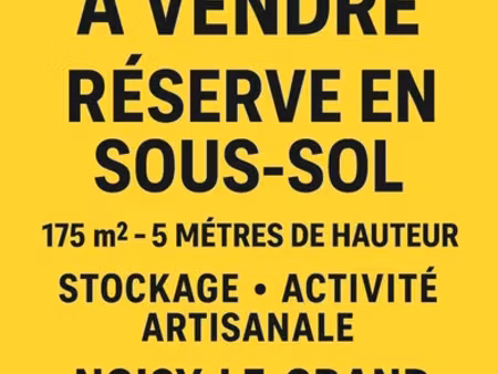 boutique/local commercial à noisy-le-grand (93160)