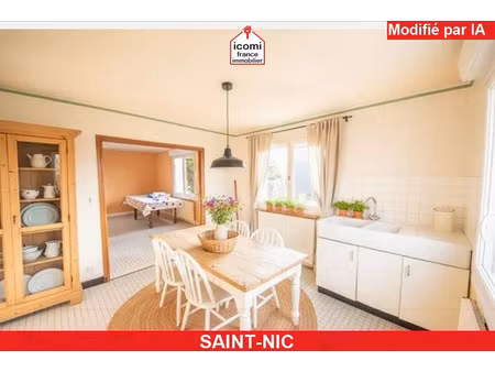 vente maison 8 pièces 140 m² saint-nic (29550)