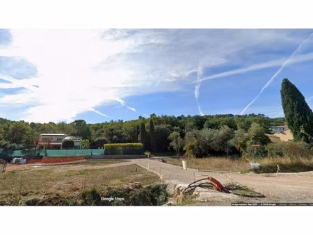 vente terrain à construire 650 m² cabasse (83340)