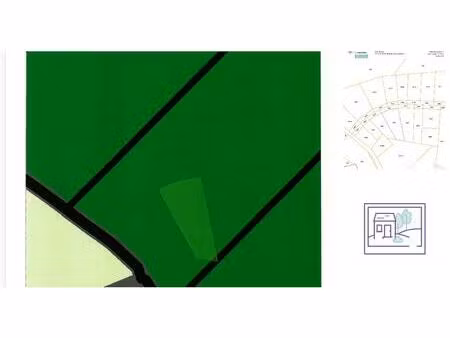 terrain à vendre à rue des tilleuls nalinnes (vbe12803)