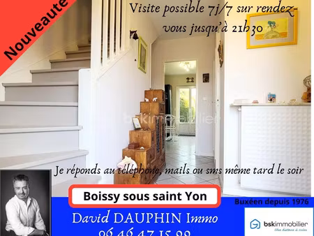 annonce vente maison 5 pièces de 84m2 à boissy sous saint yon (91790) - paruvendu.fr ref 9