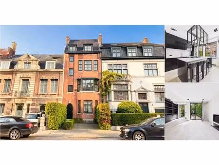 maison de maître à louer à rue jules lejeune 42 ixelles (vbe12920)