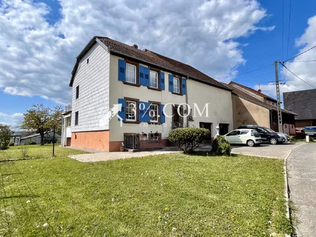 3%.com exclusivité à adamswiller  maison de village 134m2 