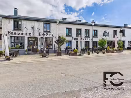 à vendre - hôtel/brasserie/restaurant/spa à corbion