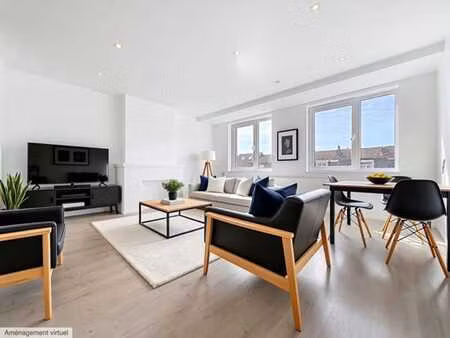 anderlecht : appartement rénové 1 chambre et cave