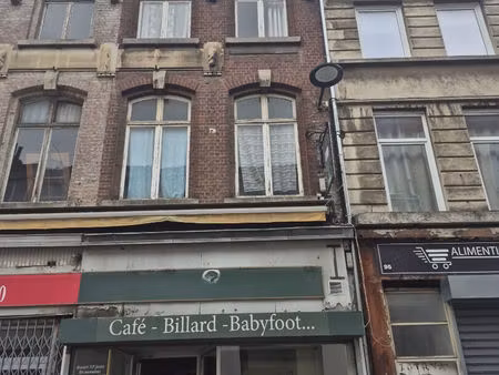 a vendre !!! immeuble à usage mixte ! local commercial 197 m² + habitation ! roubaix centr
