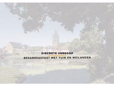 b&b avec dépendances et jardin paysager unique | jabbeke