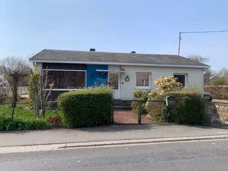 bungalow avec terrain constructible à courrière