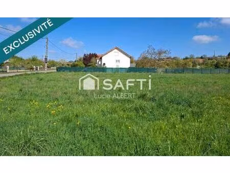 terrain constructible viabilisé à vendre