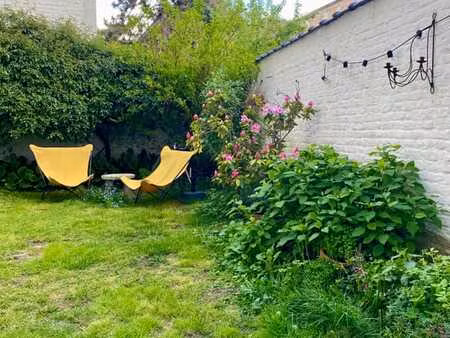 appartement 1 chambre + bureau avec jardin à forest