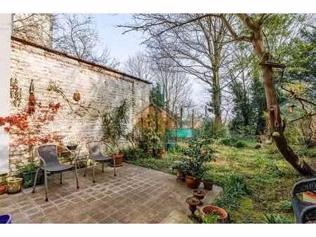 ixelles-immeuble rapport 4 unités reconnues urbanisme-jardin