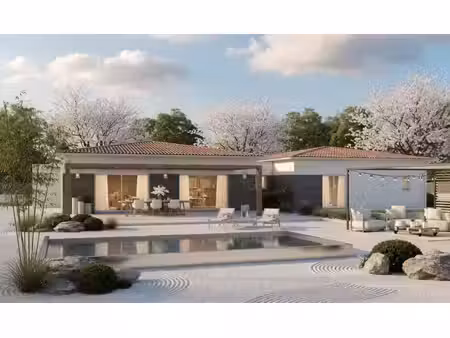 terrain avec maison neuf à vendre
